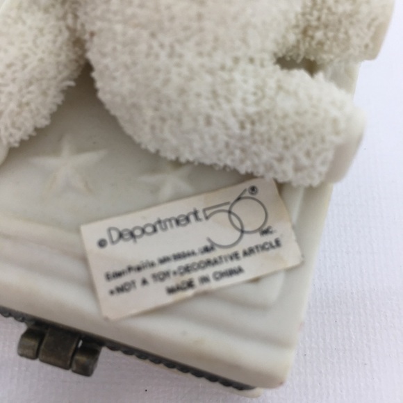 Department 56 Baby's First Picture Frame Snowbaby Angel Miniature Box Frame - Picture 9 of 11